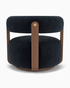 Ebony Velvet / Walnut Frame