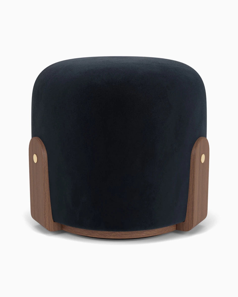 Ebony Velvet / Walnut Frame