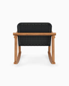Dove FIQA Boucle / Black Rattan Seat