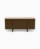 Espresso Oak / Travertine Top / 68"
