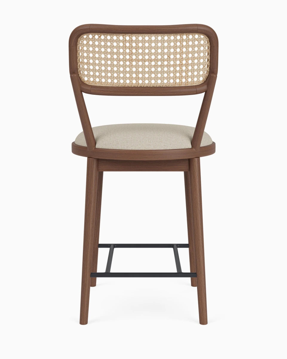 Flax Linen / Walnut / Counter (24" Height)