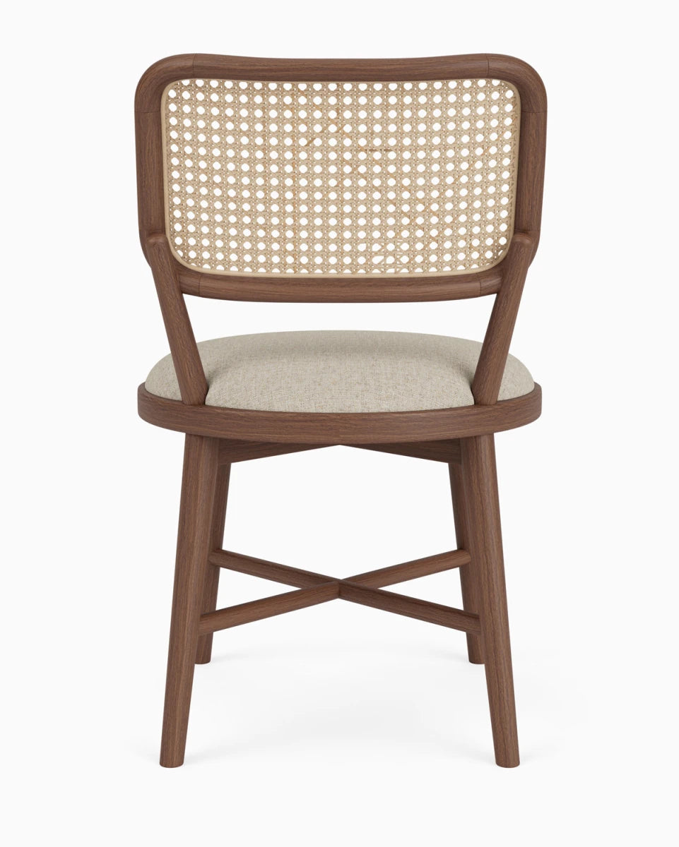 Flax Linen / Walnut