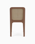 Mushroom Velvet Seat / Walnut Frame