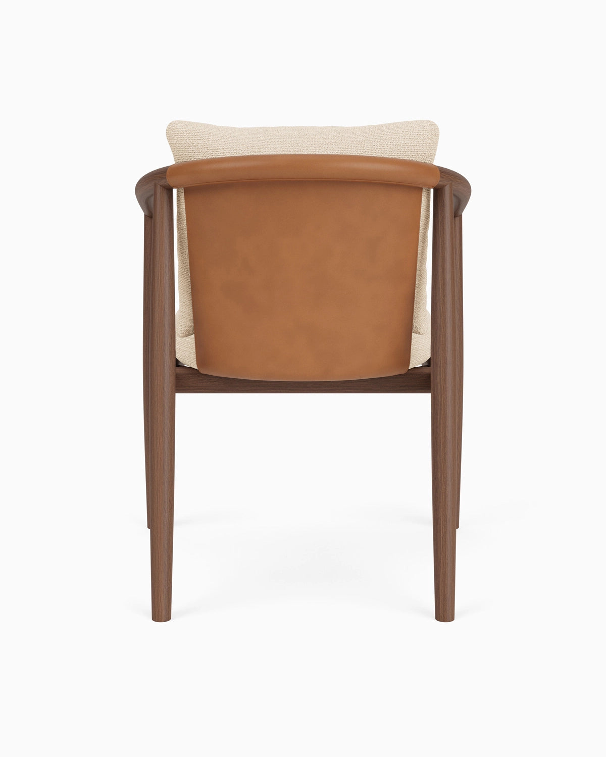 Oat Woven / Saddle Leather / Walnut