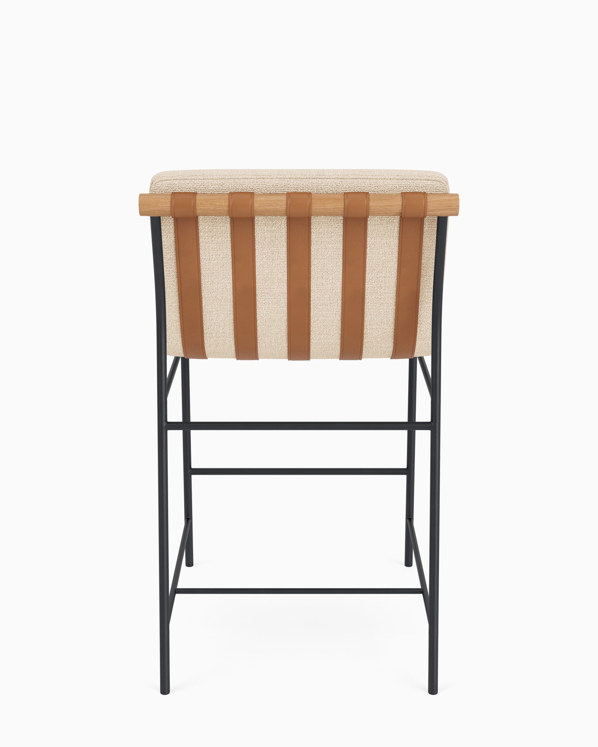 Oat Woven / White Oak / Counter (24" Height)