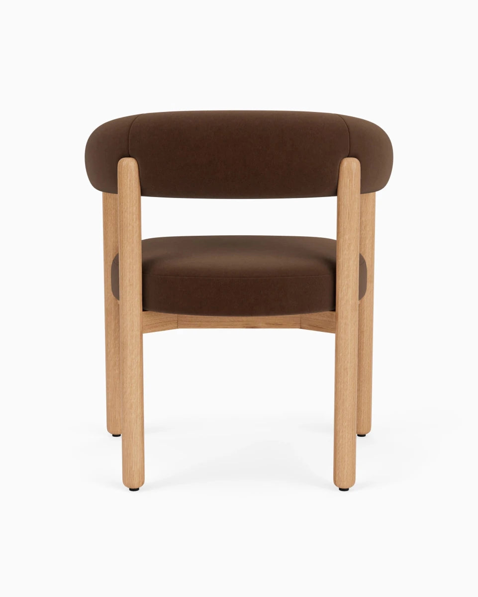 Cognac Velvet / White Oak