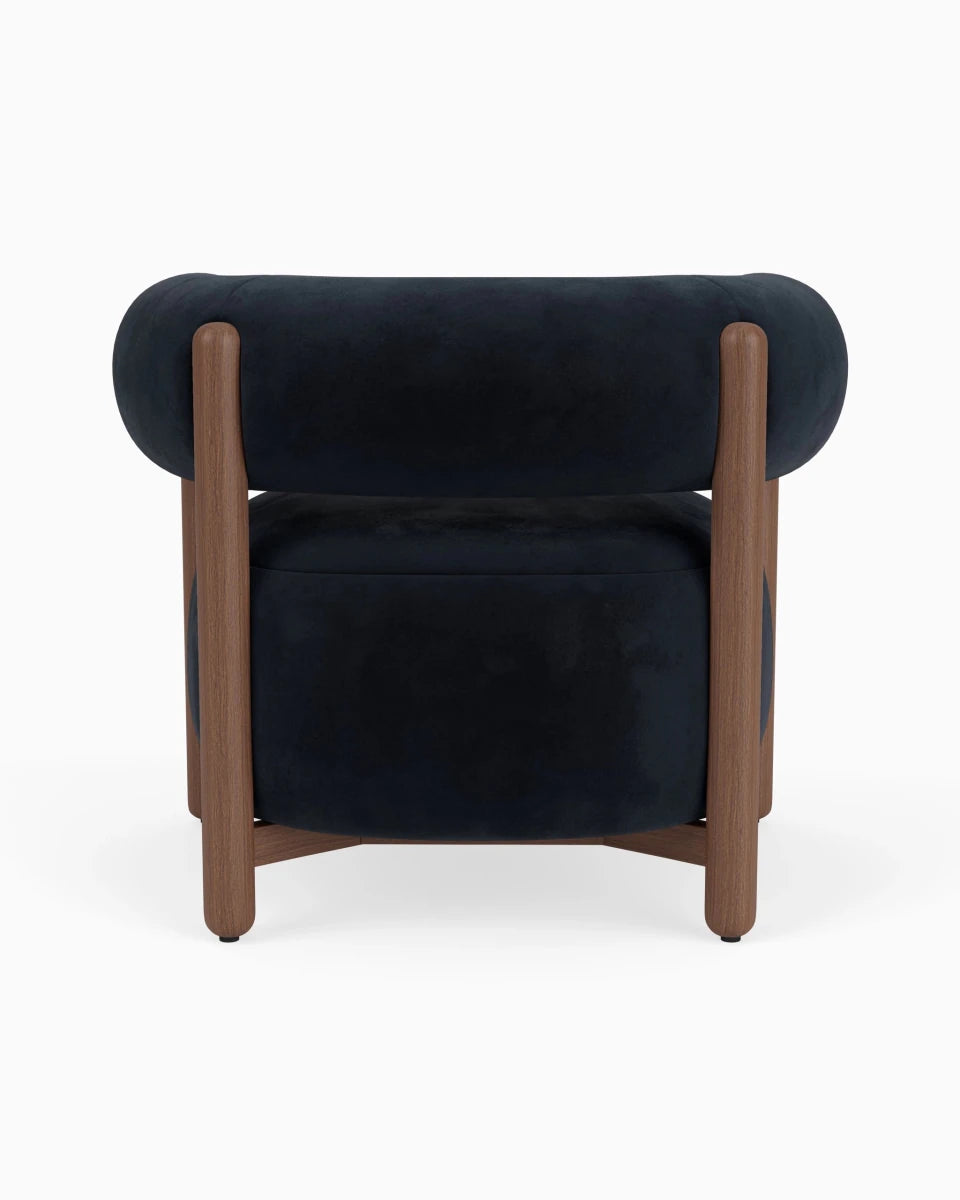 Ebony Velvet / Walnut