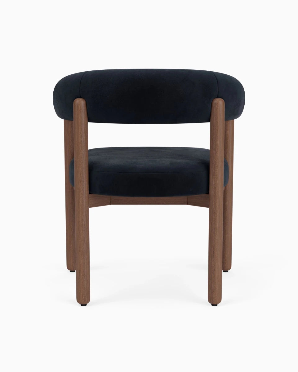 Ebony Velvet / Walnut