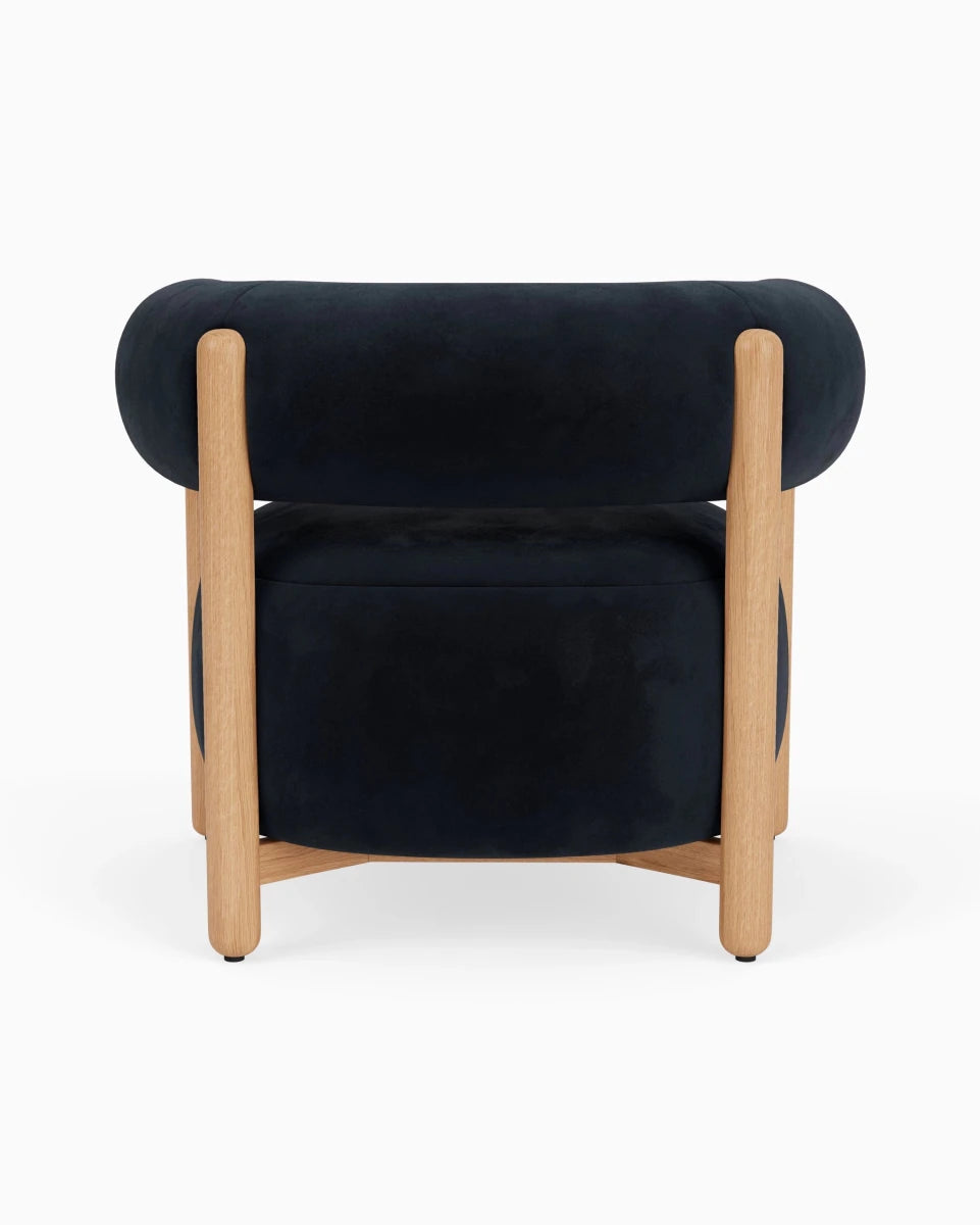 Ebony Velvet / White Oak