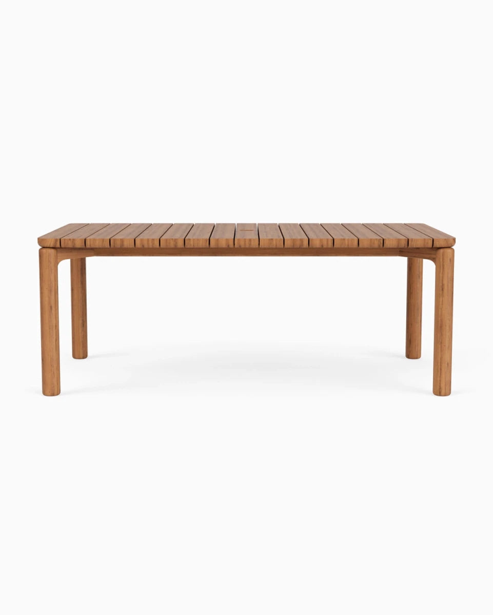 Teak / 78" length | Seats 6