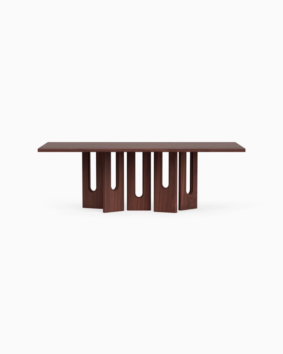 Walnut / 90" length | Seats 6-8