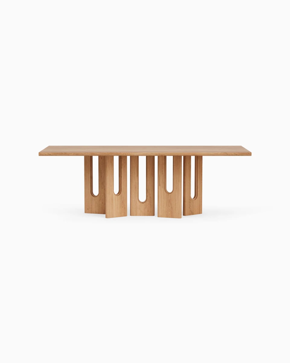 White Oak / 90" length | Seats 6-8