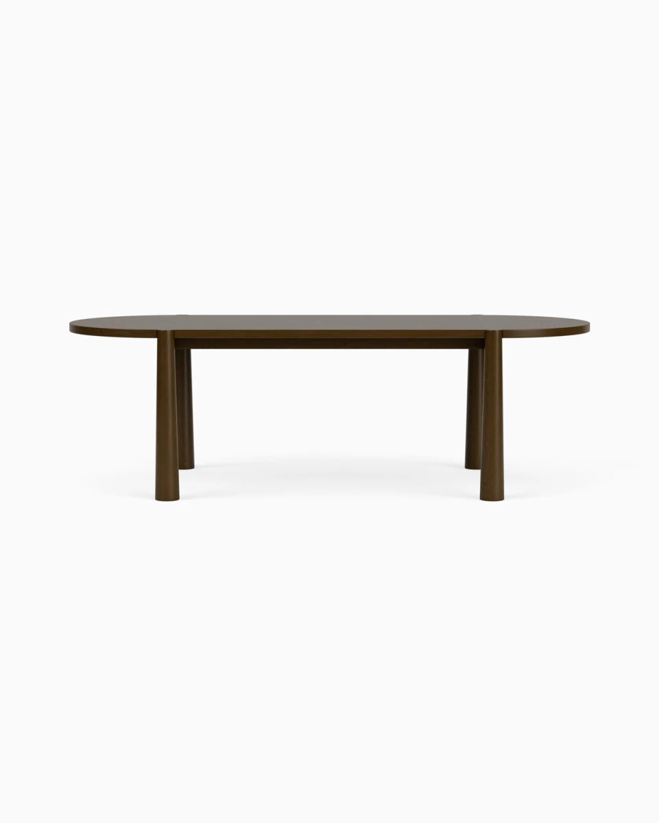 Espresso Oak / 96" length | Seats 6