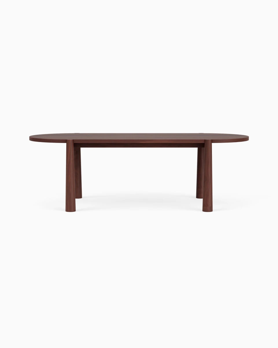 Brown Oak / 96" length | Seats 6
