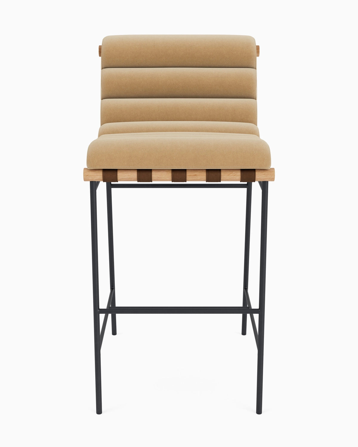 Caramel Velvet / White Oak / Bar (30" Height)