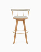 Pearl Leather / White Oak / Bar (31" Height)