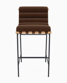 Cognac Velvet / White Oak / Bar (30" Height)