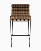 Heritage Plaid / Maple Leather Straps / White Oak / Bar (30" Height)
