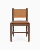 Saddle Leather Seat / Saddle Leather Back / Walnut Frame