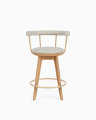 Pearl Leather / White Oak / Counter (25.5" Height)