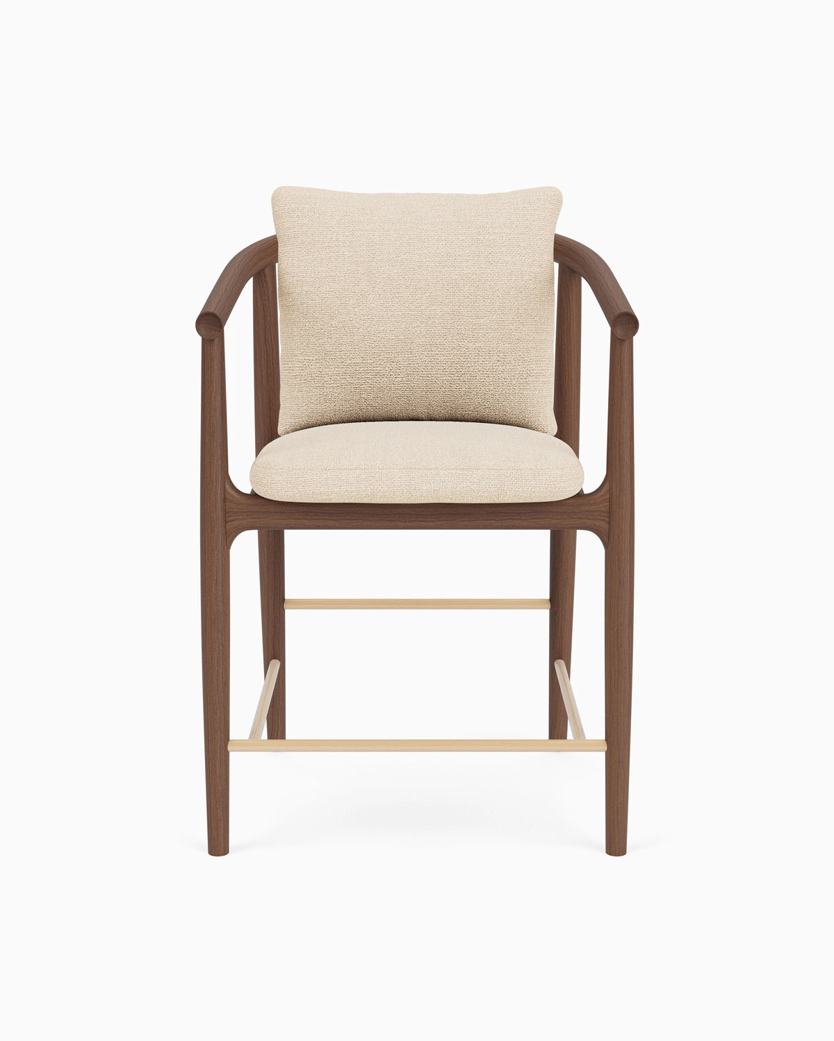 Oat Woven / Saddle Leather / Walnut