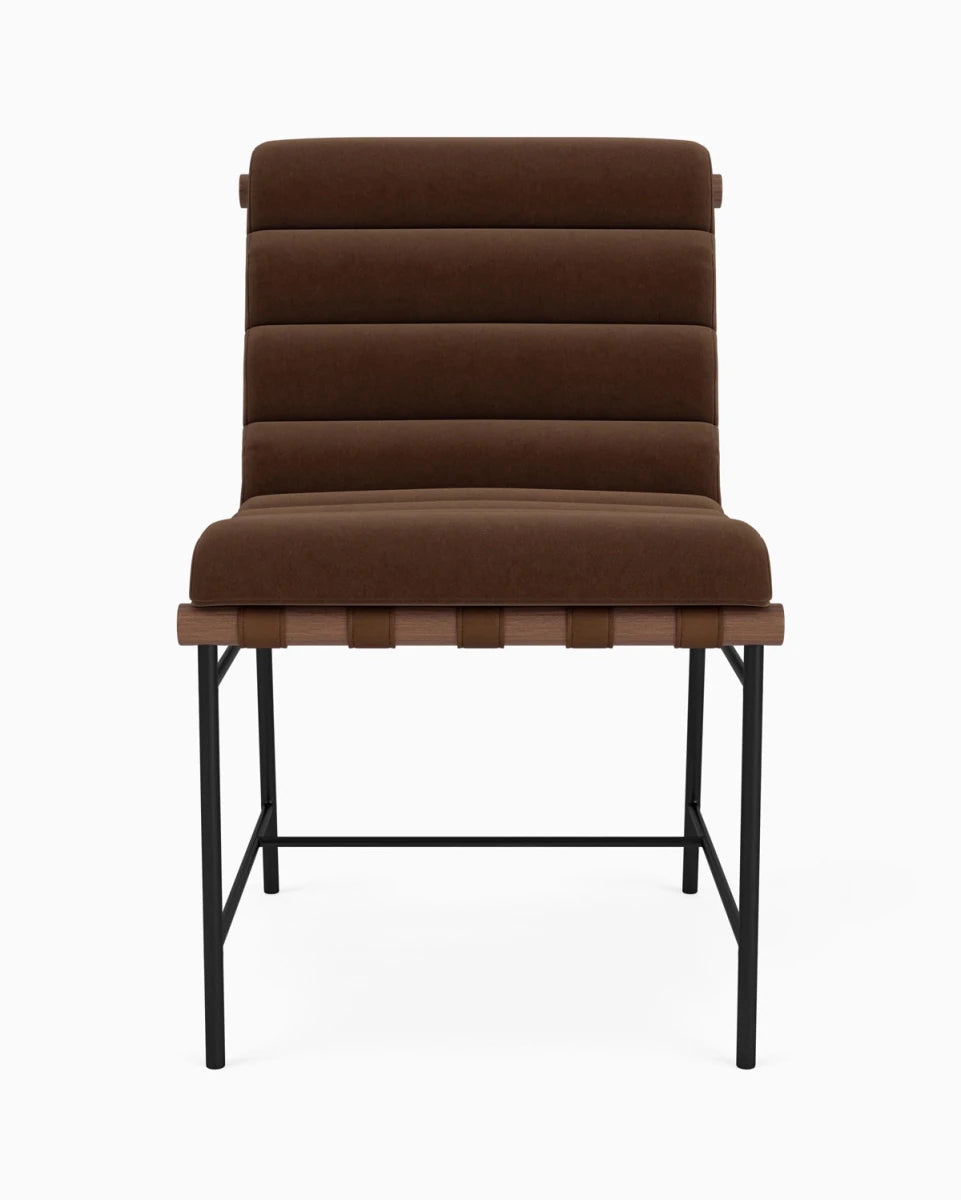 Cognac Velvet / Walnut