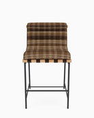 Heritage Plaid / Maple Leather Straps / White Oak / Counter (24" Height)