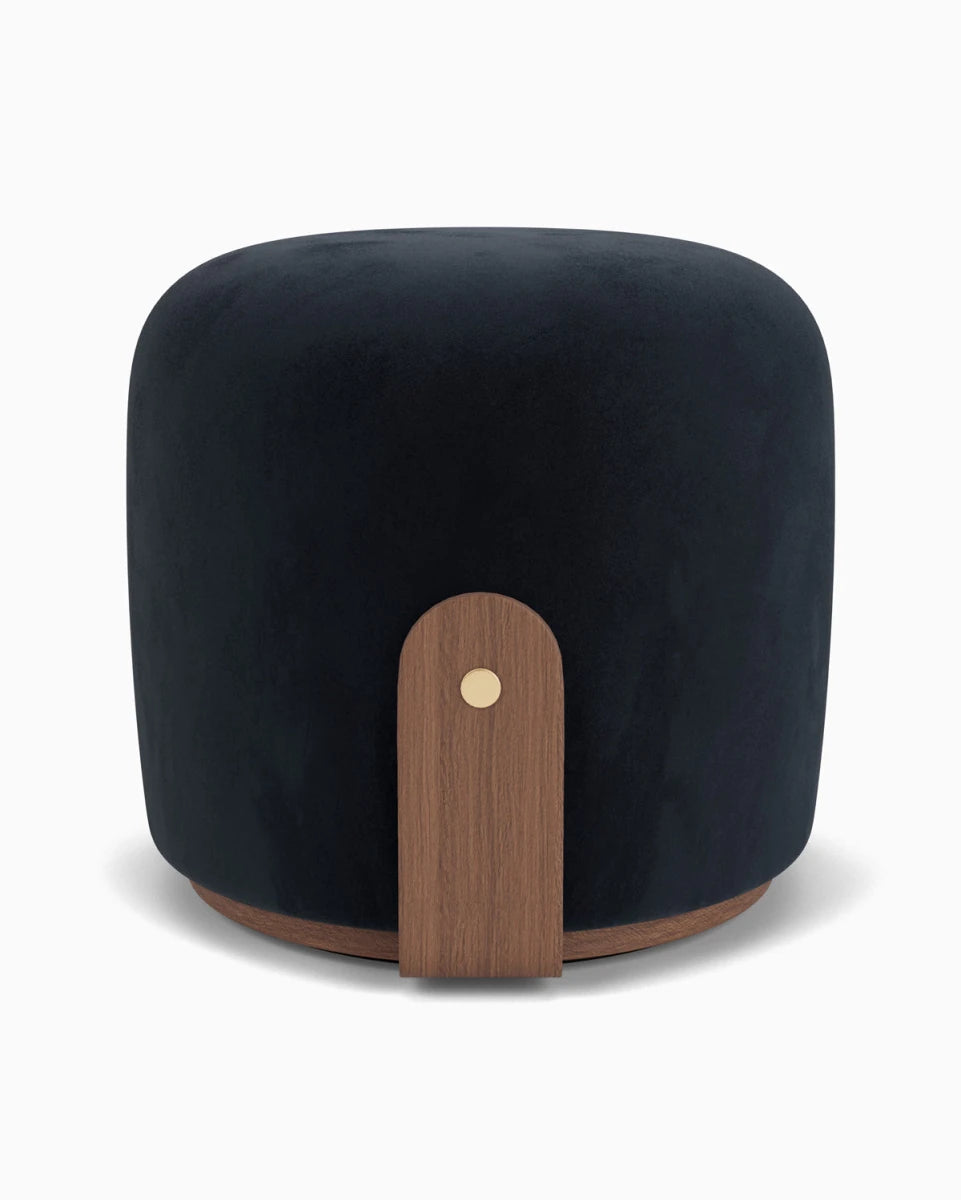 Ebony Velvet / Walnut Frame