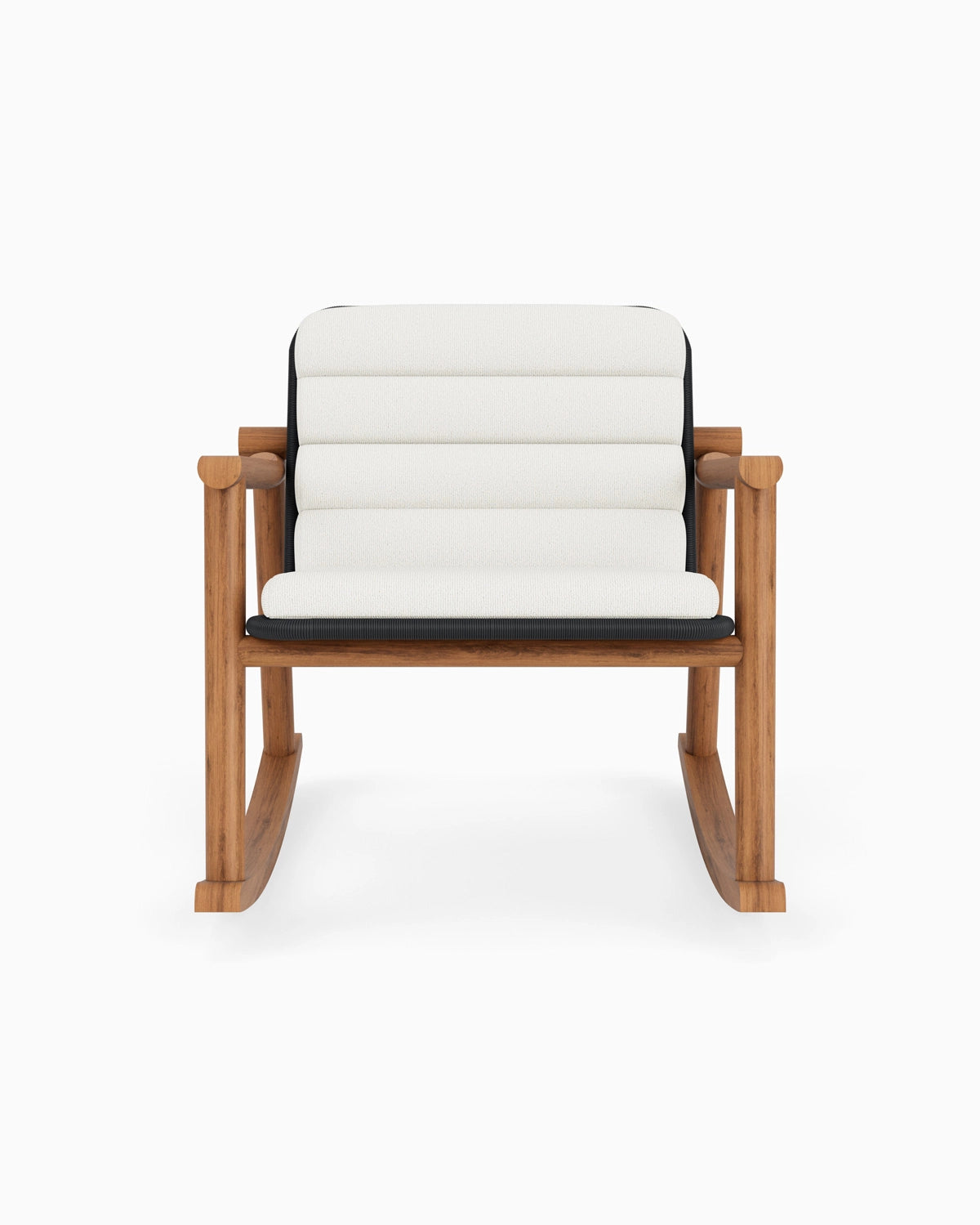 Dove FIQA Boucle / Black Rattan Seat