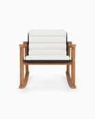 Dove FIQA Boucle / Black Rattan Seat