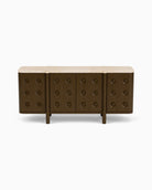 Espresso Oak / Travertine Top / 68"