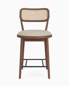 Flax Linen / Walnut / Counter (24" Height)