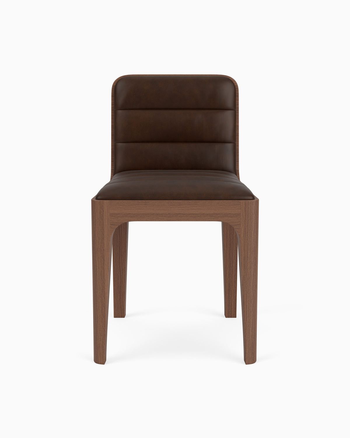 Maple Leather Seat / Walnut Frame