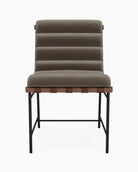 Mushroom Velvet / Walnut