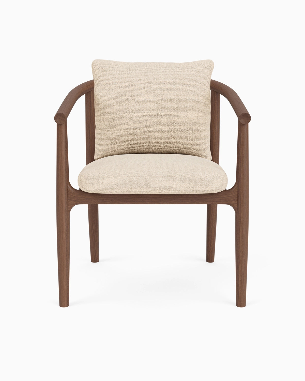 Oat Woven / Saddle Leather / Walnut