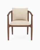 Oat Woven / Saddle Leather / Walnut