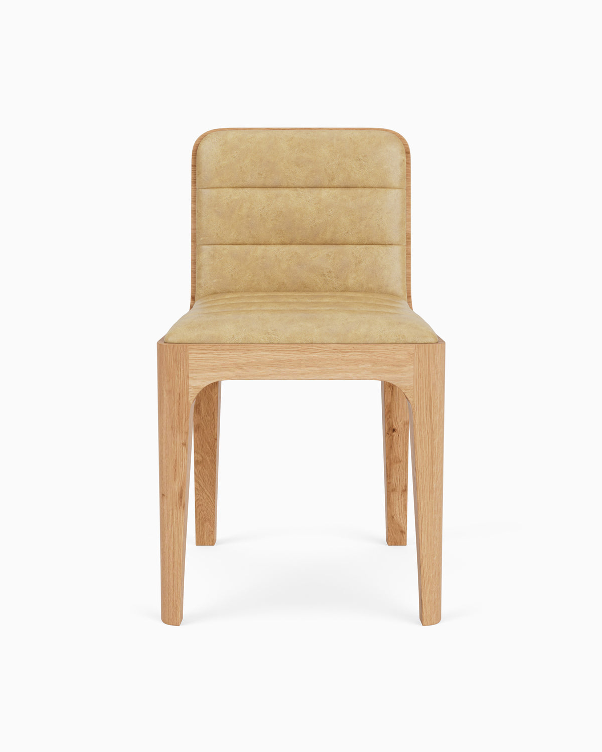 Sunflower Leather Seat / White Oak Frame