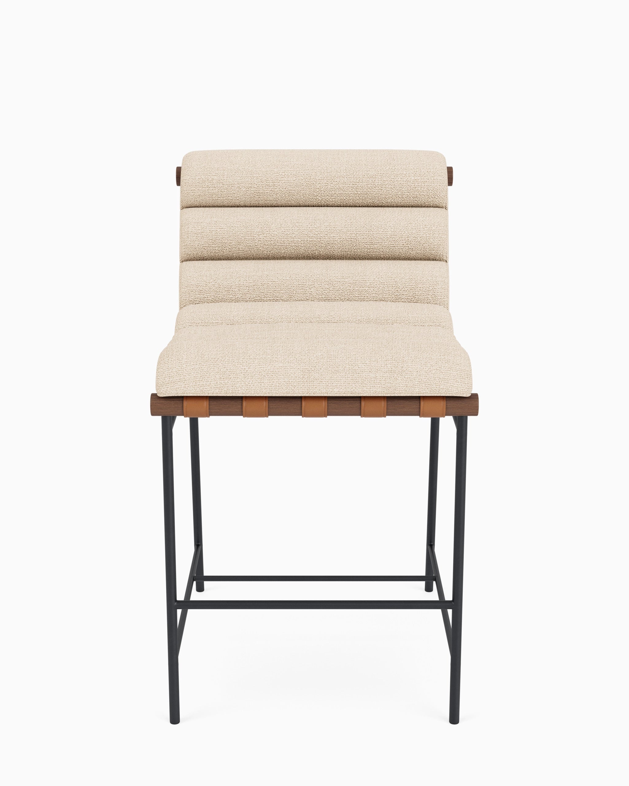 Oat Woven / Walnut / Counter (24" Height)