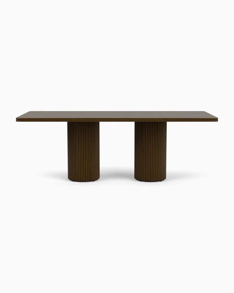 Espresso Oak / 84" length | Seats 8