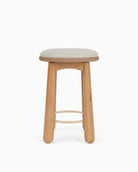 Pearl Leather Seat / White Oak