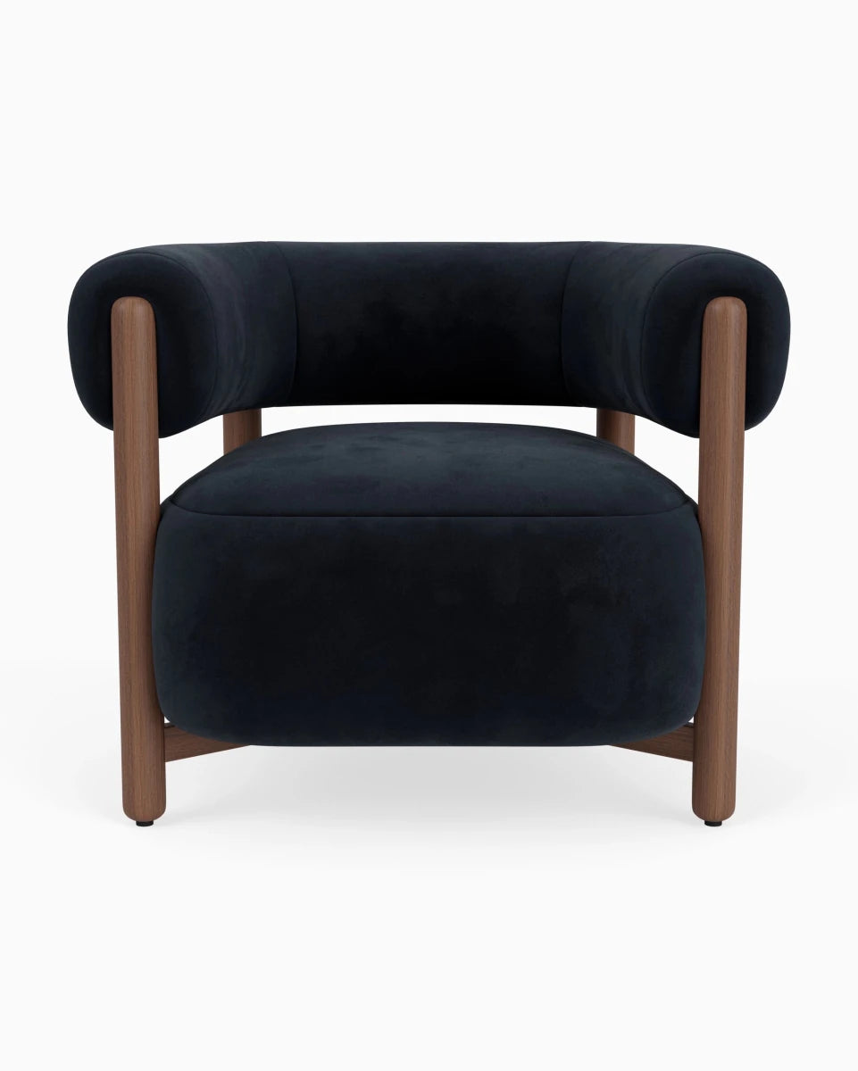 Ebony Velvet / Walnut