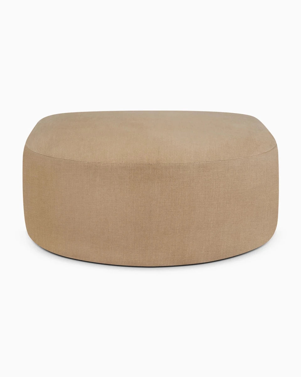 Light Sepia / Semi-Circle Footstool
