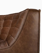 Chestnut Leather / Round Corner (47.5")
