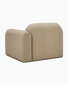 Almond / End Seater with Left Arm