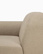 Almond / End Seater with Right Arm