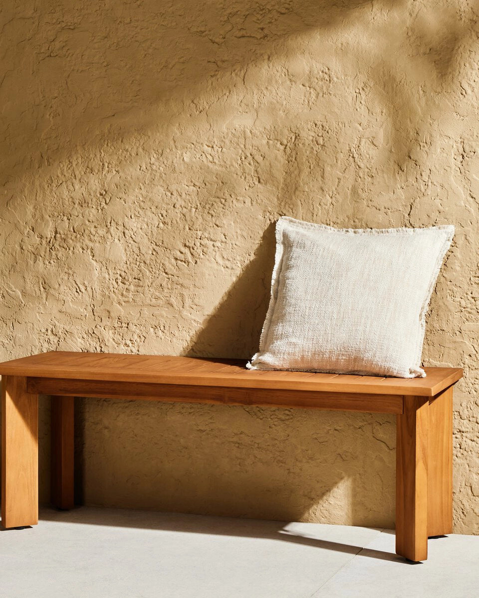 Natural Cream / 20" x 20" / Cover & Insert