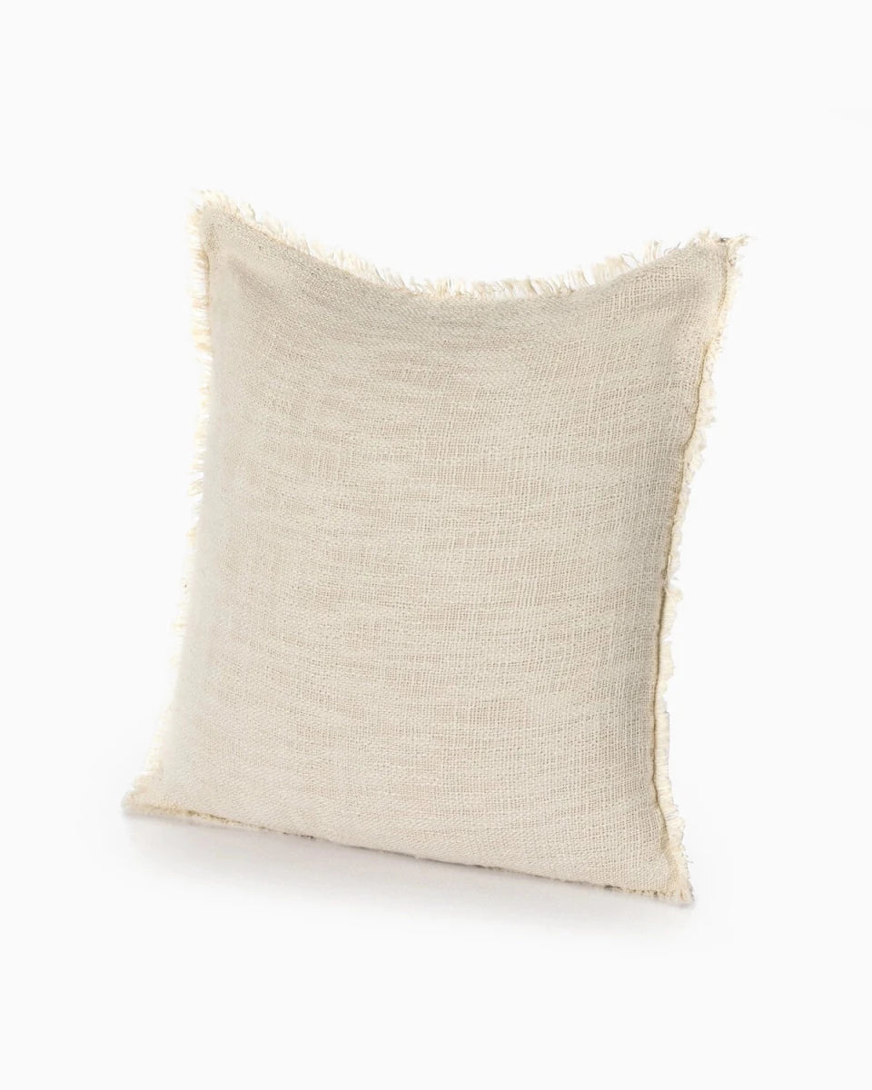 Natural Cream / 20" x 20" / Cover & Insert