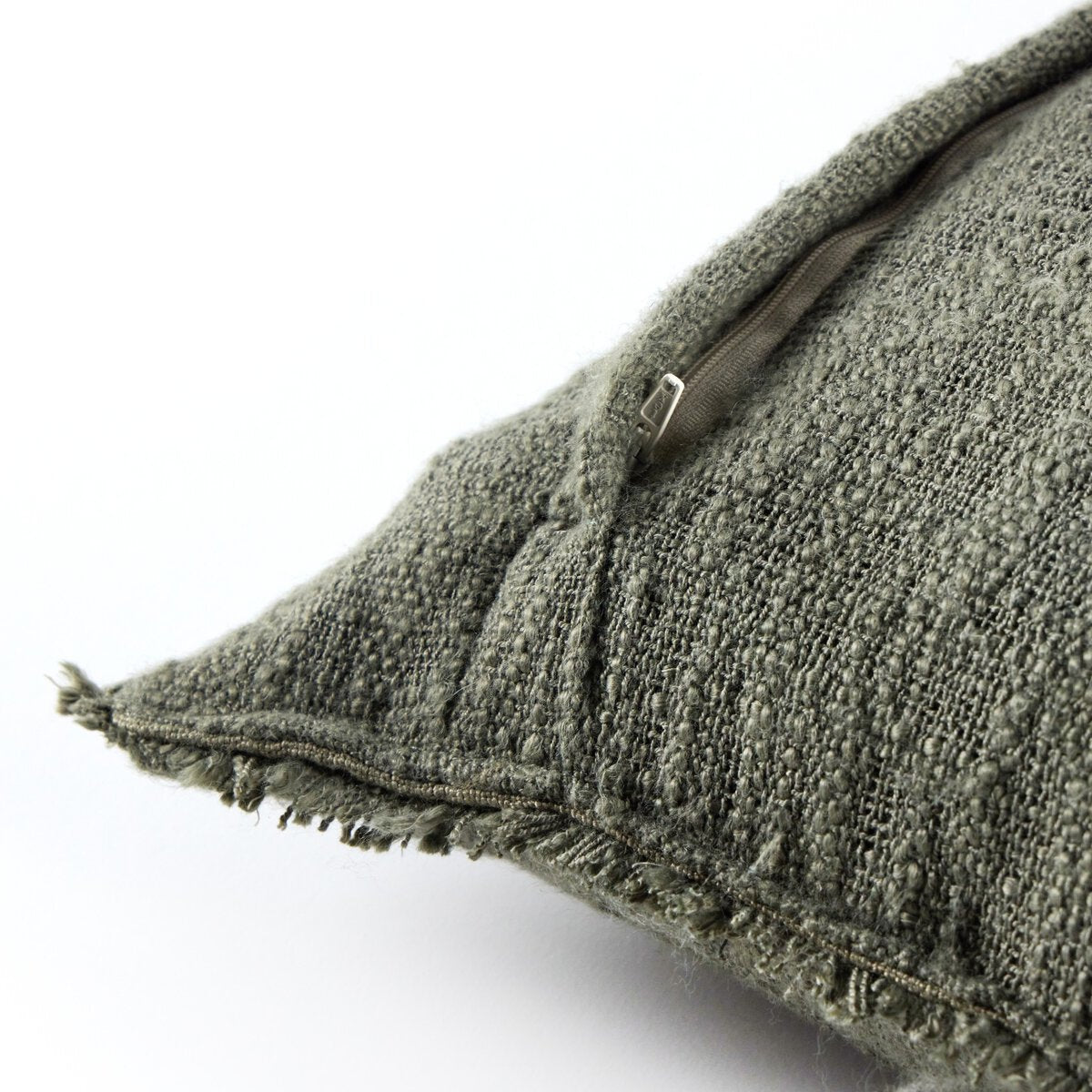 Textured Olive / 20" x 20" / Cover & Insert