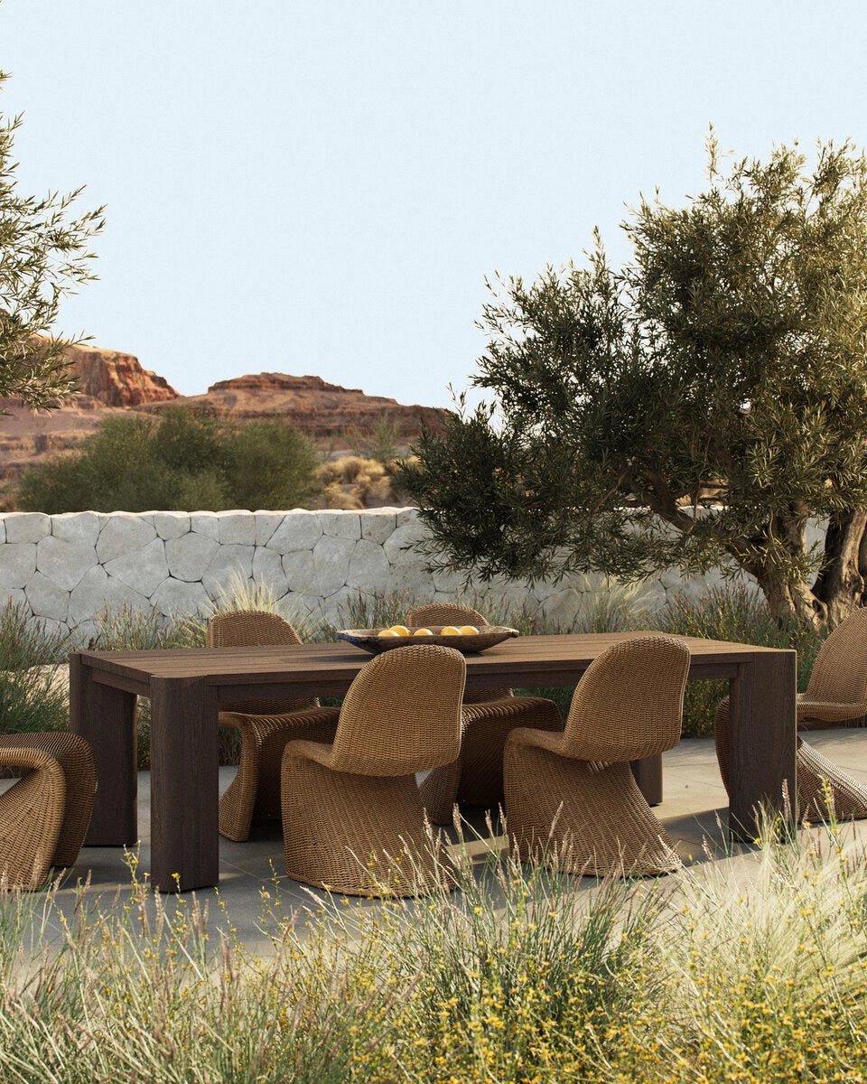 Reclaimed Teak / 106" Length