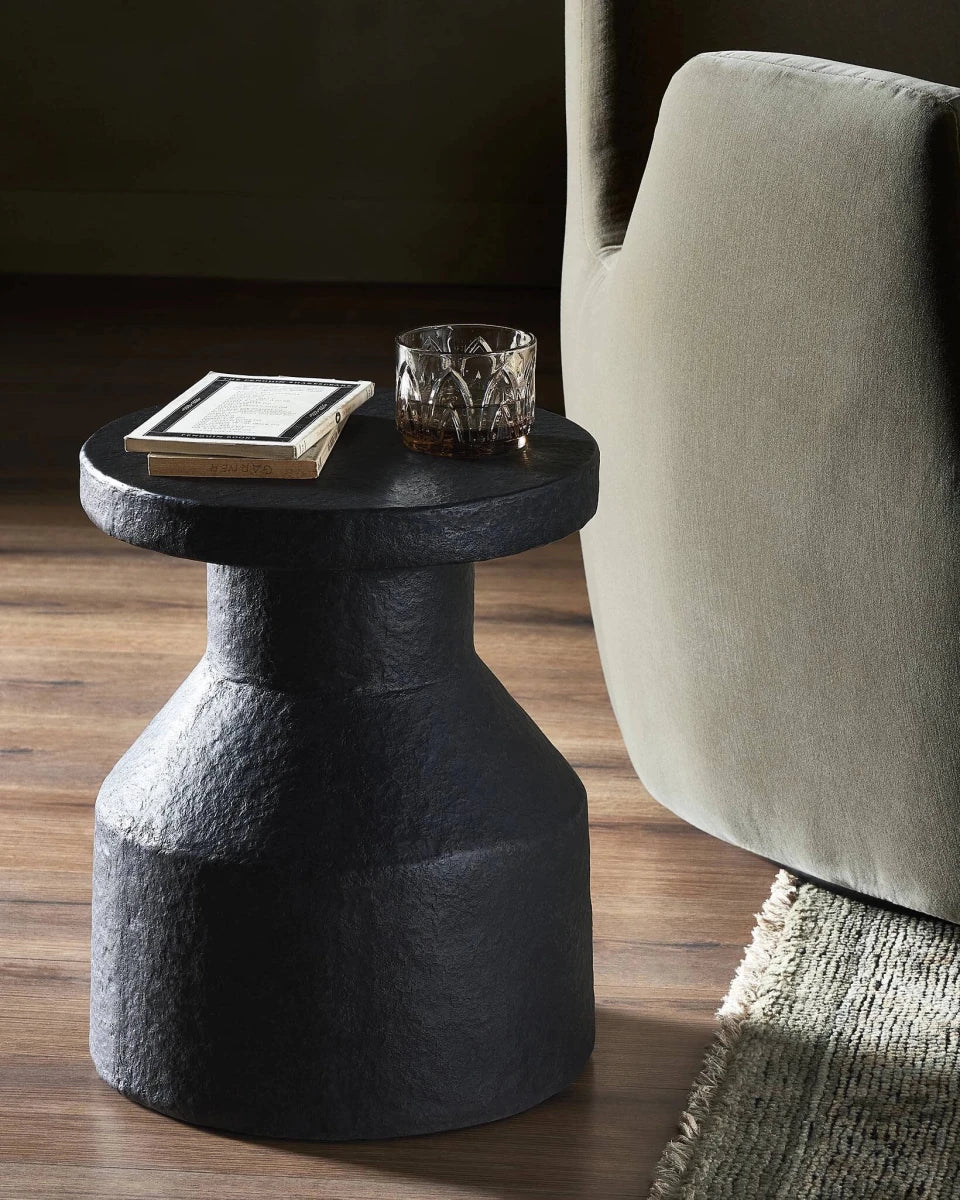 Distressed Graphite Concrete